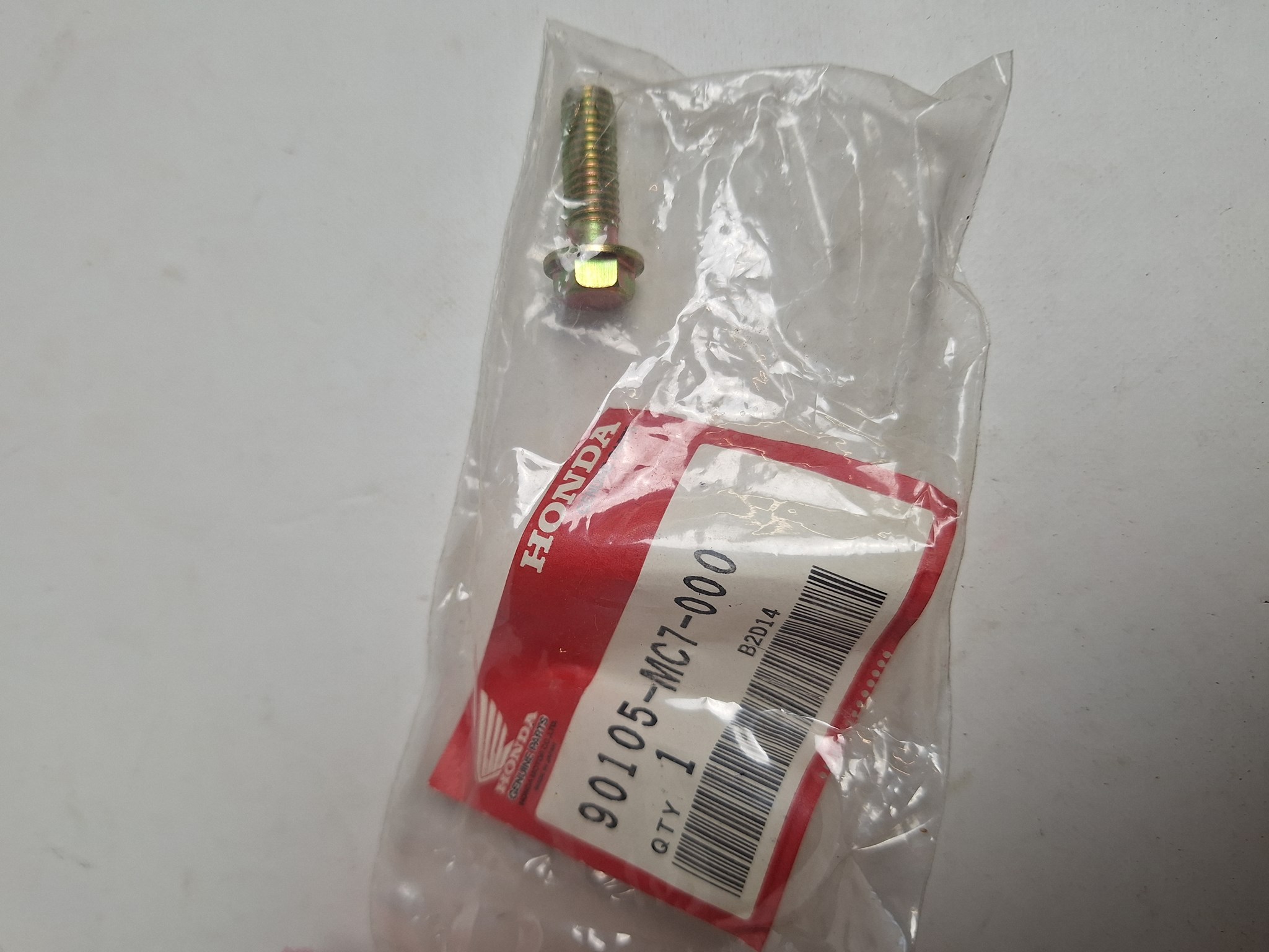 Picture of FESTSTELLSCHRAUBE  90105-MC7-000  CX 500 TC